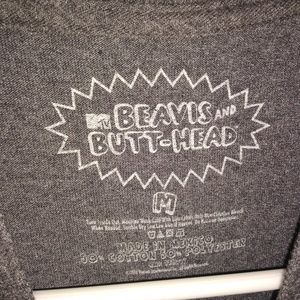 Bevis and Butthead "breakin the law" shirt